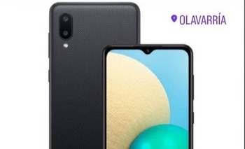 Imagen de la nota: Extravío de celular Samsung Galaxy A02 (negro)