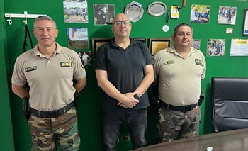 Imagen de la nota: Reunión con autoridades de la policía rural Bonaerense