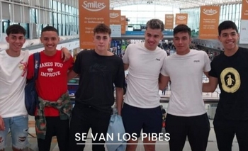 Teo Gamondi viajó a España: realizará pretemporada Imagen de la nota: Teo Gamondi viajó a España: realizará pretemporada