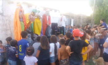 Imagen de la nota: Video: así celebraron la llegada de los Reyes Magos 
