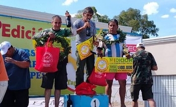 Pesca: hubo podio para un representante local Imagen de la nota: Pesca: hubo podio para un representante local