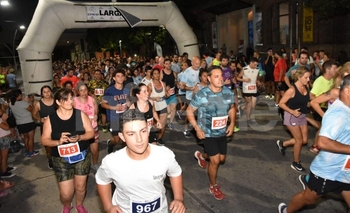 Imagen de la nota: Por mal clima, suspendieron los 3K Nocturnos