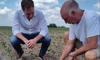 Imagen de la nota: Sequía: Santilli criticó a Kicillof y dijo que 