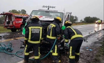 Imagen de la nota: Ruta 205: un muerto y dos olavarrienses heridos