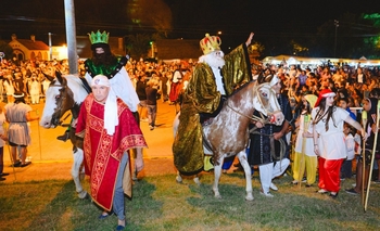 Imagen de la nota: Todo preparado para la nueva edición de la Fiesta de Reyes Magos en Sierras Bayas