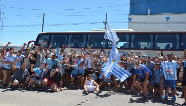 La ilusión intacta: Ferro emprendió viaje a General Pico