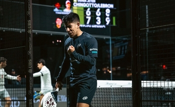 Imagen de la nota: Federico Chingotto compitió tres días en Miami