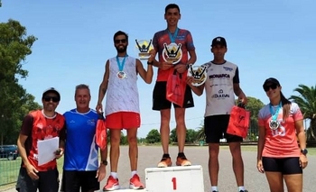 Imagen de la nota: Diego Ortiz se subió al podio por duplicado en Las Flores