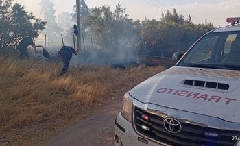 Imagen de la nota: Cinco penitenciarios rescataron a una familia de un incendio en Tornquist