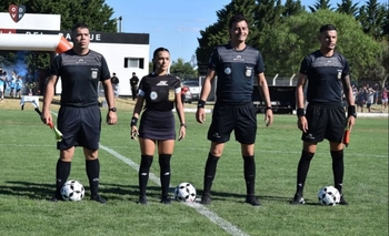 Imagen de la nota: Agustina Loos Matrella dirigió la Final de la Liga de Tres Lomas