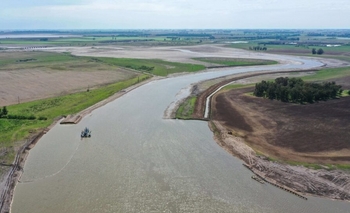 Imagen de la nota: En qué consiste el tramo V de la obra del Río Salado anunciado por Kicillof