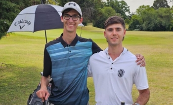 Imagen de la nota: Los hermanos Grasselli ganaron el Fourball Americana