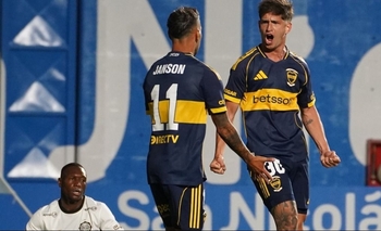 Imagen de la nota: Lucas Janson volvió a sumar minutos en el “Xeneize”