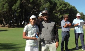 Imagen de la nota: Golf: Springer se subió al podio en Necochea