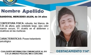 Imagen de la nota: Buscan a una mujer neuquina de 34 años que desapareció en Río Negro
