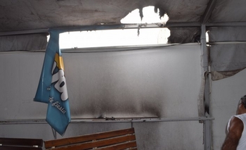 Imagen de la nota: El video de un joven que quiso incendiar un boliche céntrico