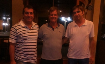 Imagen de la nota: El entrenador Horacio Anselmi estuvo en la Ciudad