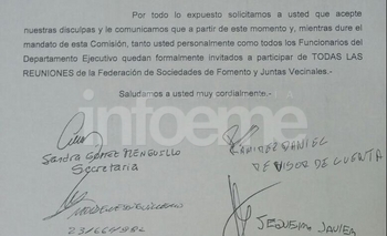 Imagen de la nota: Fomentistas respaldaron a una funcionaria