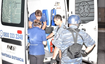 Imagen de la nota: Incidentes entre Ferro- Racing: seis aprehendidos 