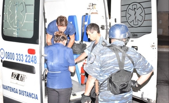 Imagen de la nota: Incidentes entre Ferro- Racing: seis aprehendidos 