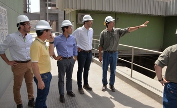 Imagen de la nota: El intendente Galli recorrió Cementos Avellaneda