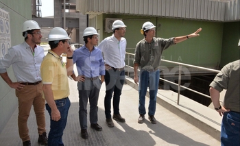 Imagen de la nota: El intendente Galli recorrió Cementos Avellaneda