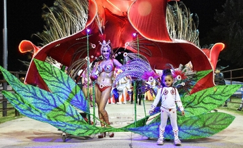 Imagen de la nota: Las mejores fotos de la primera noche de Carnaval