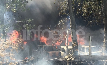 Imagen de la nota: Incendio en  depósito judicial: la causa a UFI de menores 