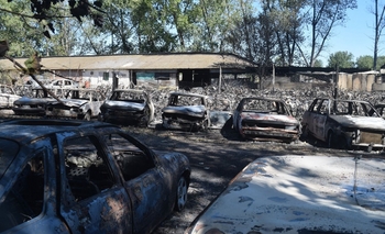 Imagen de la nota: Así quedaron los vehículos en el depósito judicial 