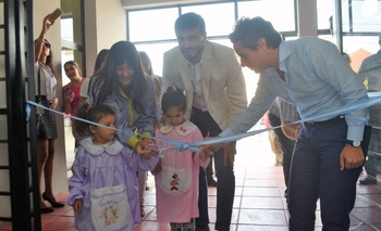 Imagen de la nota: Galli y el director de Educación inauguraron el Jardín Nº 919