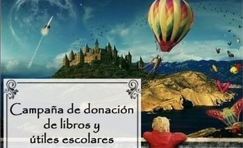 Imagen de la nota: Realizan campaña de libros y útiles para Cumelén
