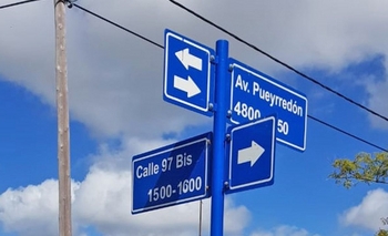 Imagen de la nota: Colocaron carteles de señalización de calles