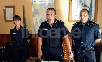 Imagen de la nota: Cambio de jefe en el  Destacamento de Sierra Chica