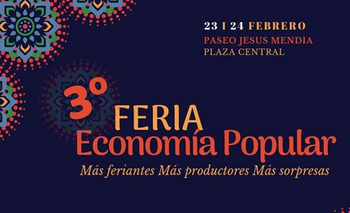 La Feria de Economía Popular estará en el Paseo Jesús Mendía Imagen de la nota: La Feria de Economía Popular estará en el Paseo Jesús Mendía