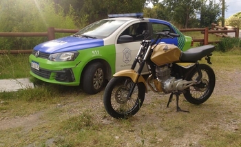 Imagen de la nota: Una moto incautada y un retenido en tareas viales 