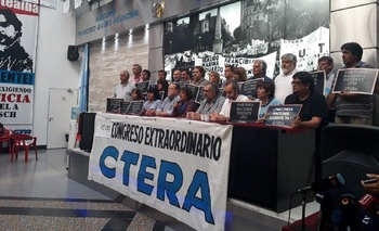 Imagen de la nota: CTERA llamó al paro y no comenzarán las clases