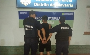 Imagen de la nota: Preso por disturbios y querer pegarle a la policía 