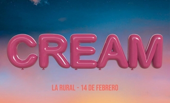 Imagen de la nota: Sorteamos dos pares de entradas para la Cream 