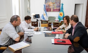 Para aliviar la tensión volvieron  a reunirse Berni y Frederic Imagen de la nota: Para aliviar la tensión volvieron  a reunirse Berni y Frederic