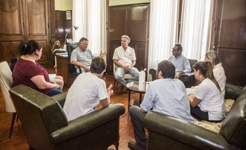 Autoridades de PAMI presentes en Las Flores Imagen de la nota: Autoridades de PAMI presentes en Las Flores