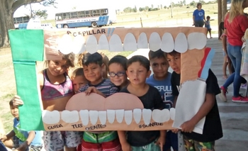 Imagen de la nota: Campaña de salud bucal en la quinta 