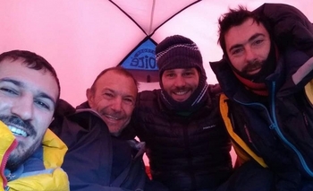 Imagen de la nota: Escalaron una de las montañas más altas