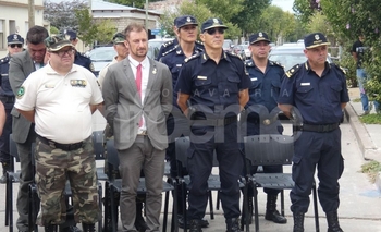 Imagen de la nota: El fiscal Moyano estuvo junto al Ministro Sergio Berni