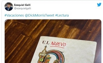 Imagen de la nota: ¿Qué libro eligió el Intendente para leer en sus vacaciones?