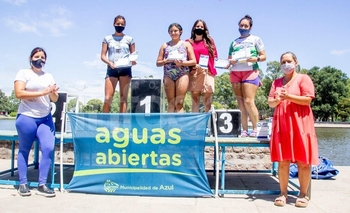 Imagen de la nota: Terminó el Campeonato de aguas abiertas en Azul 