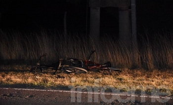 Imagen de la nota: Falleció un ciclista en un accidente 