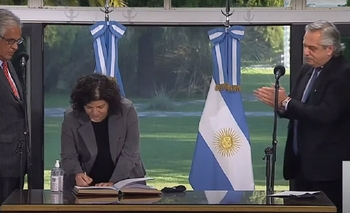 Imagen de la nota: Carla Vizzotti juró como nueva ministra de Salud