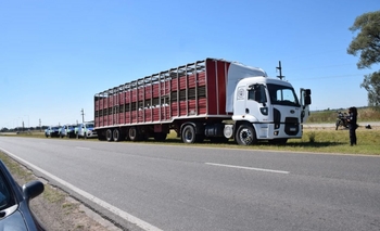 Choque en la ruta 226 entre un camión y una moto Imagen de la nota: Choque en la ruta 226 entre un camión y una moto