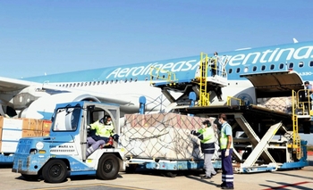 Imagen de la nota: Llega el vuelo que trae un millón de dosis de la vacuna Sinopharm