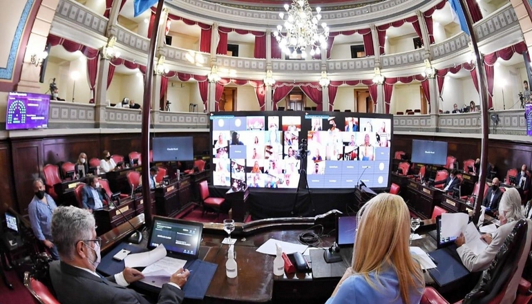El Senado de la provincia ratificó sus autoridades